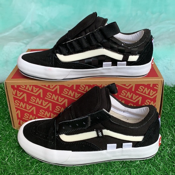 VANS OLD SKOOL CAP BLACK/TRUE WHITE WMNS - Picture 3 of 16